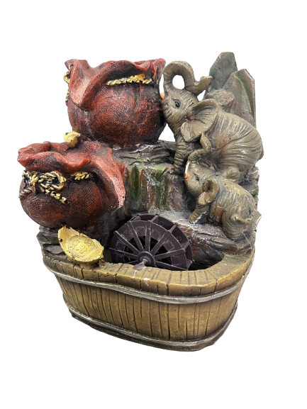 Fonte de Água Elefante Prosperidade