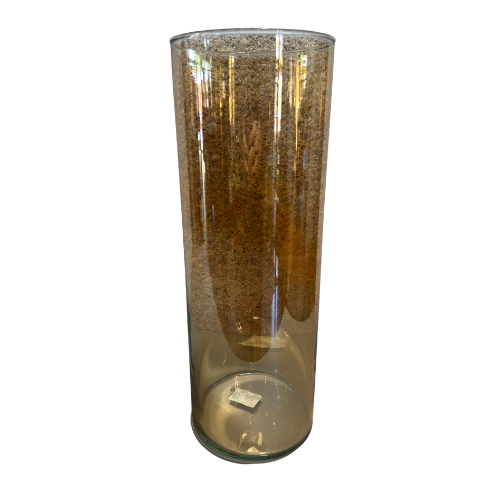 Vaso de Vidro em Cilindro