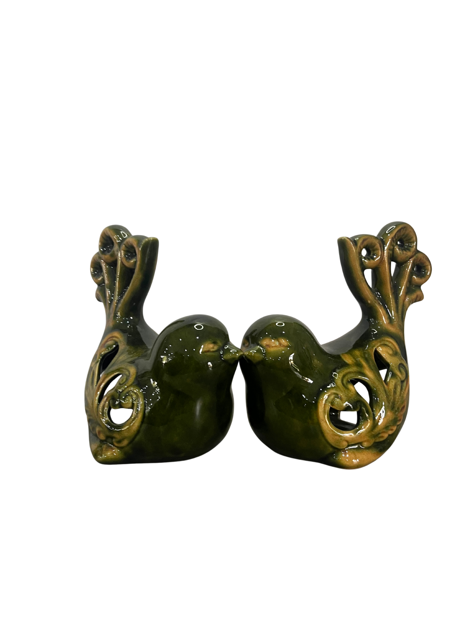 Conjunto 2 Pássaros Decorativos