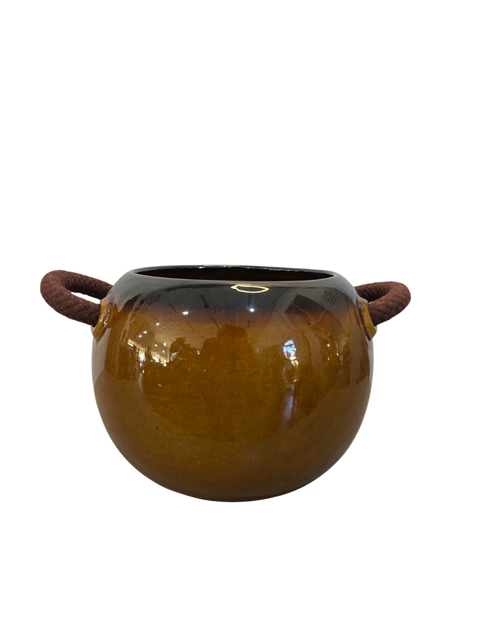 Vaso de Planta em Porcelana Esmaltada