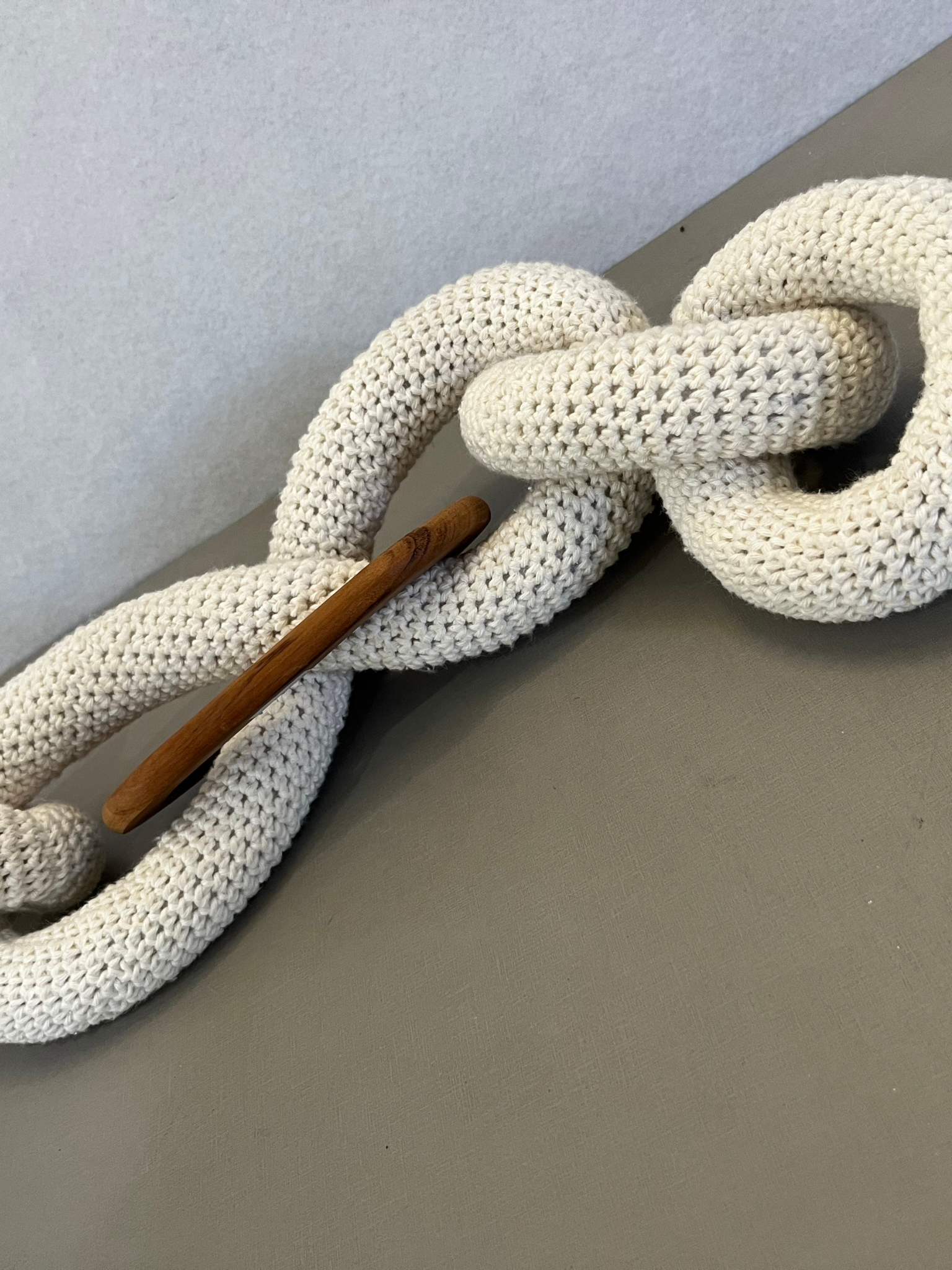 Anilha para Centro de Mesa Feita à Mão