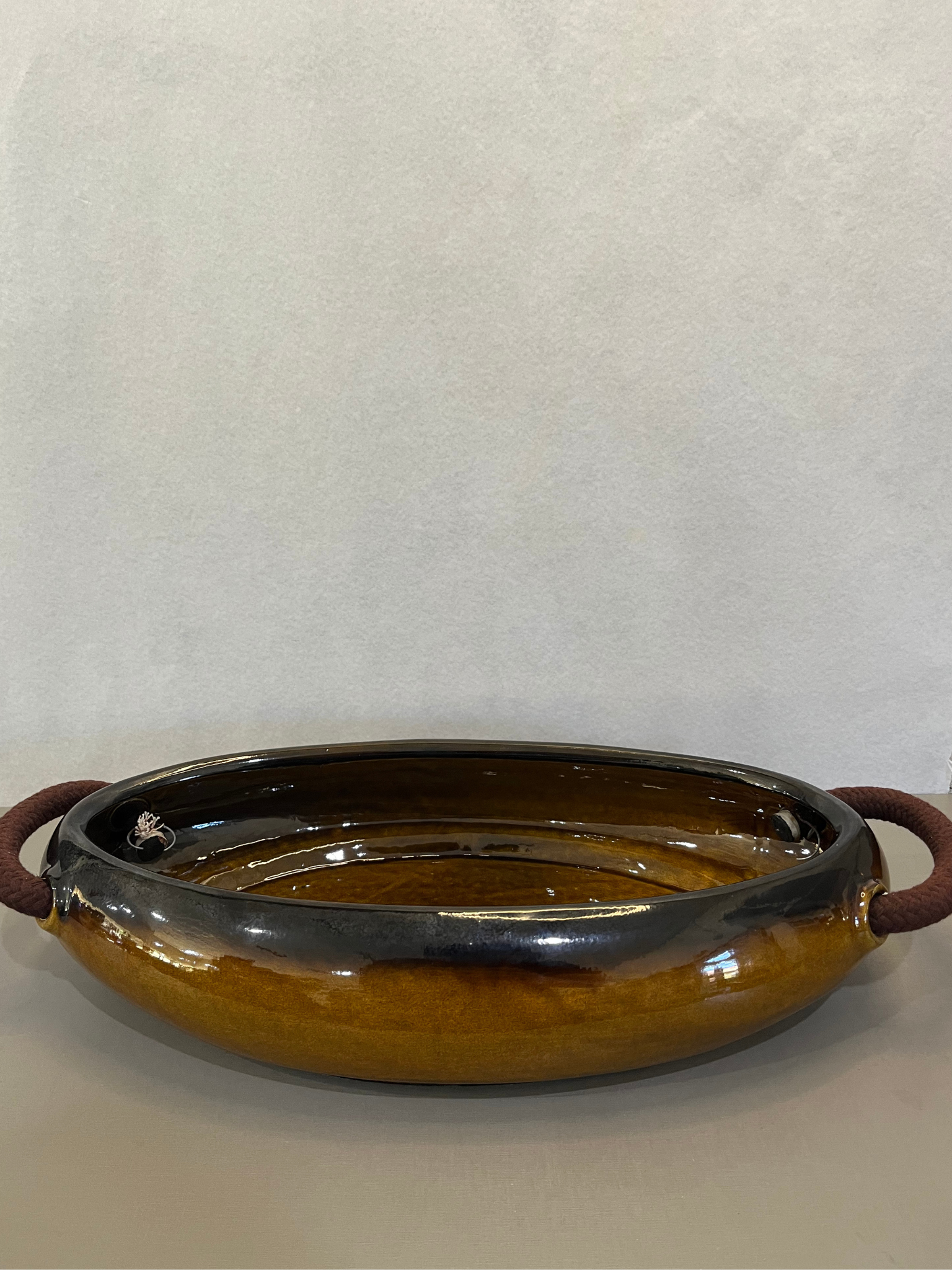 Vaso para Centro de Mesa em Porcelana Esmaltada