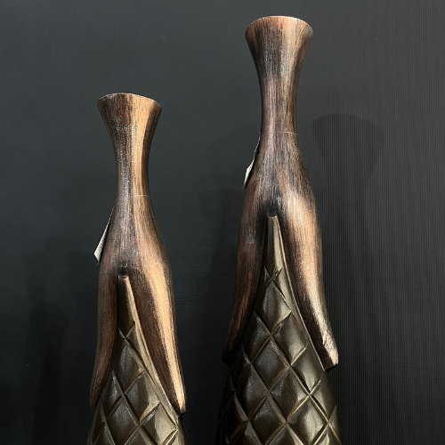 Conjunto Vasos Garrafa Decoração Grande 71cm e 83cm