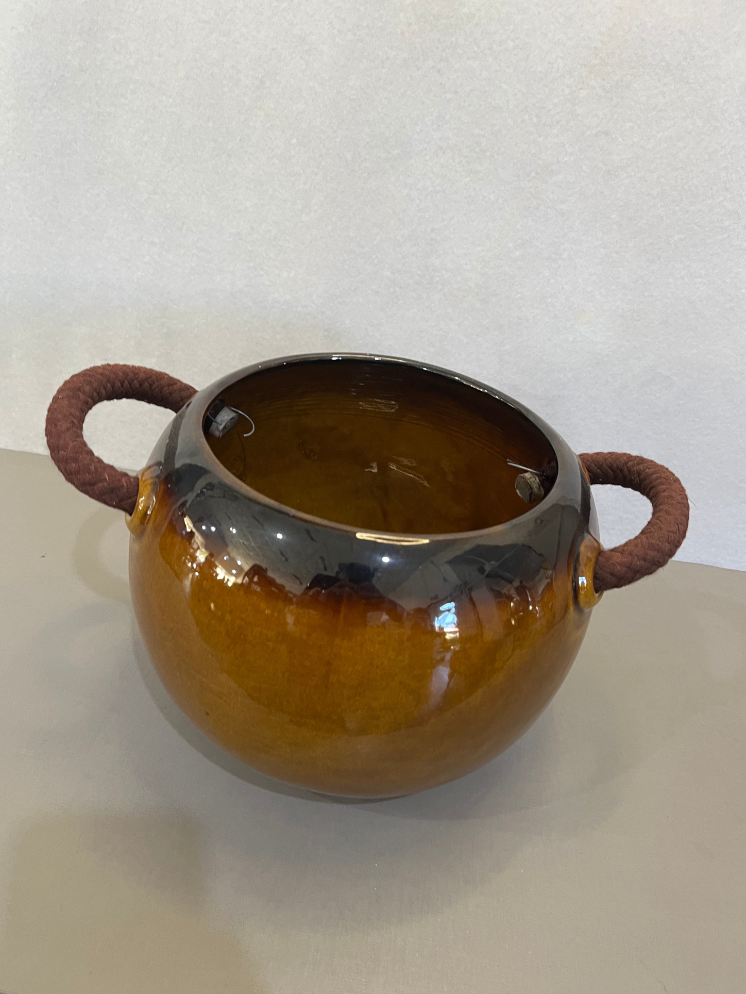 Vaso de Planta em Porcelana Esmaltada