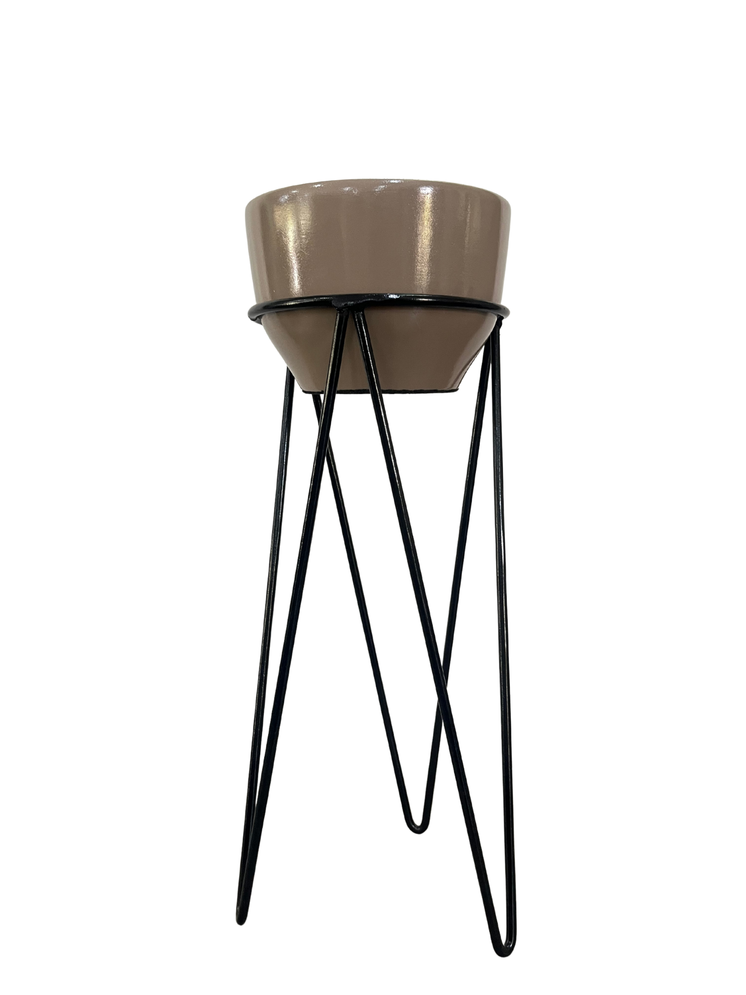 Vaso com Apoio de Ferro