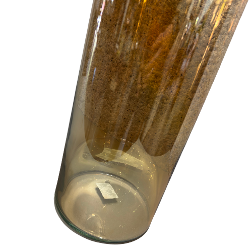 Vaso de Vidro em Cilindro