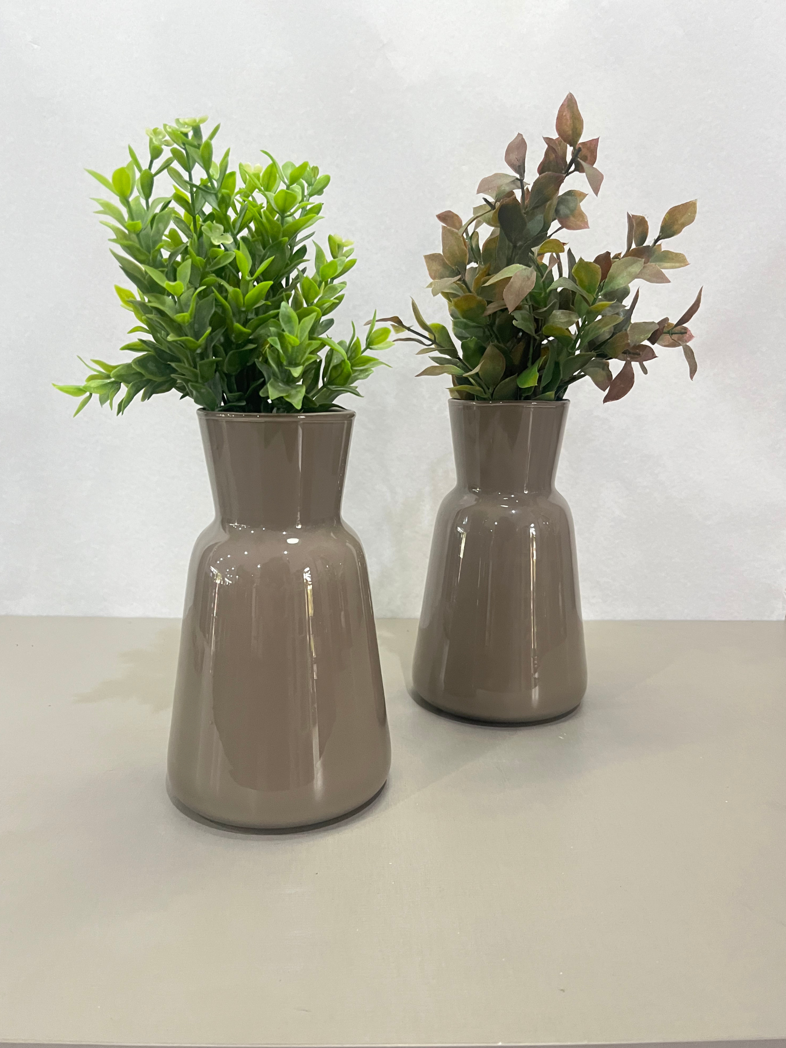 Conjunto Vaso de Cristal