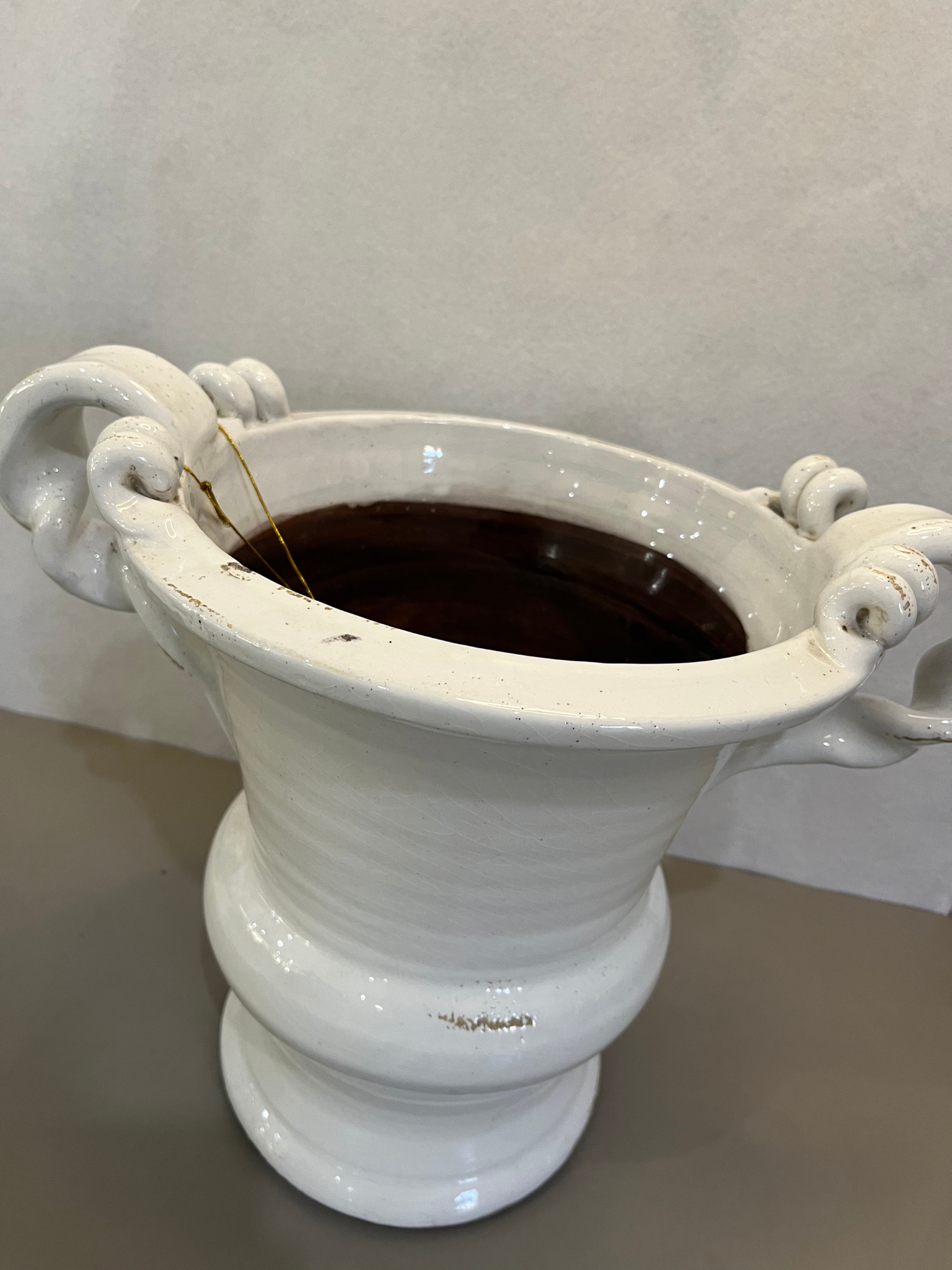 Vaso Ornamental de Porcelana