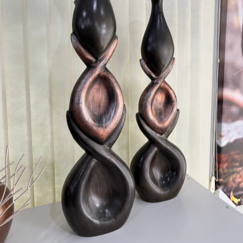 Conjunto Vasos Garrafa Decoração Grande 76cm e 88cm