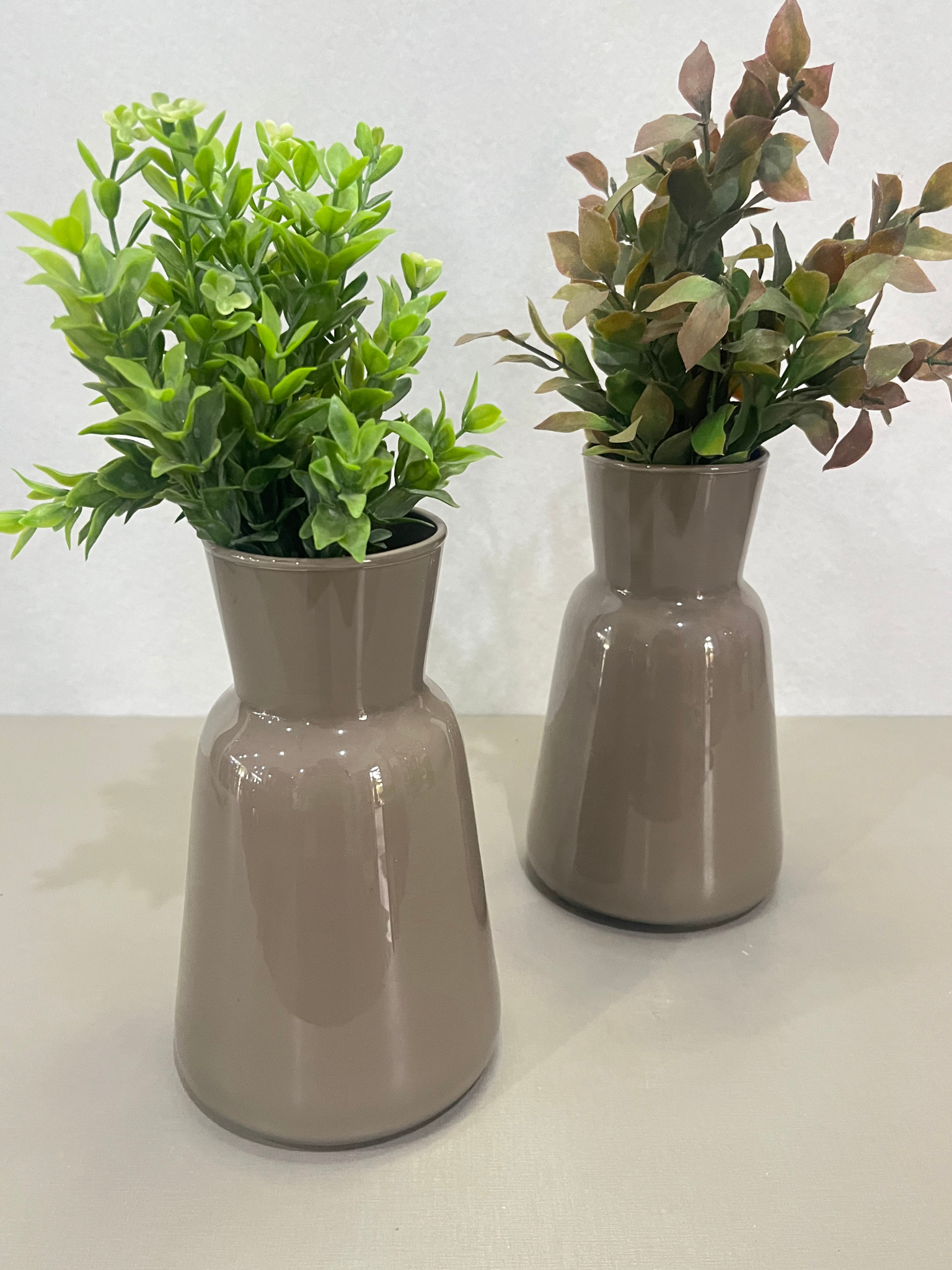 Conjunto Vaso de Cristal