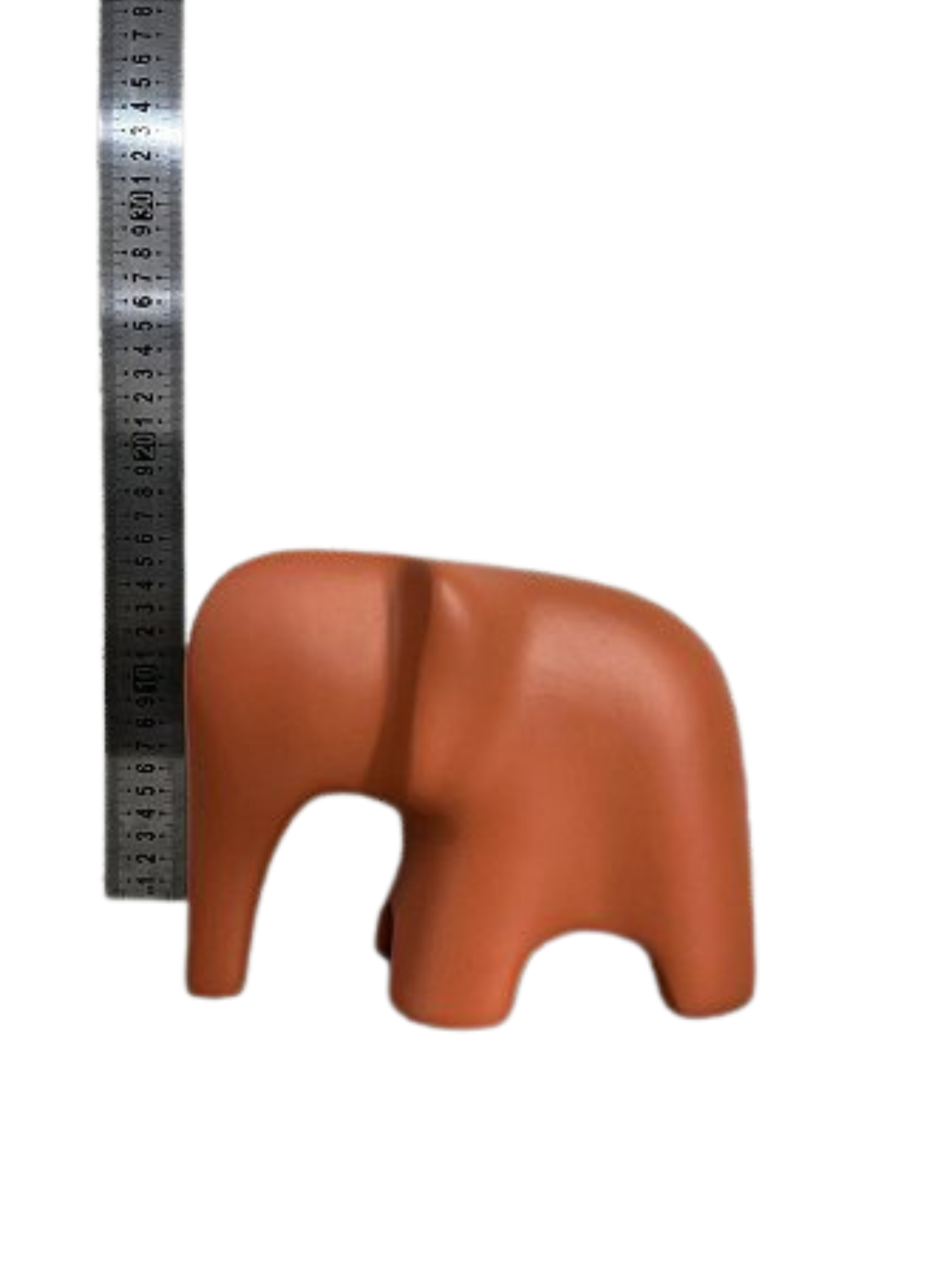 elefante ceramico moderno cor terracota