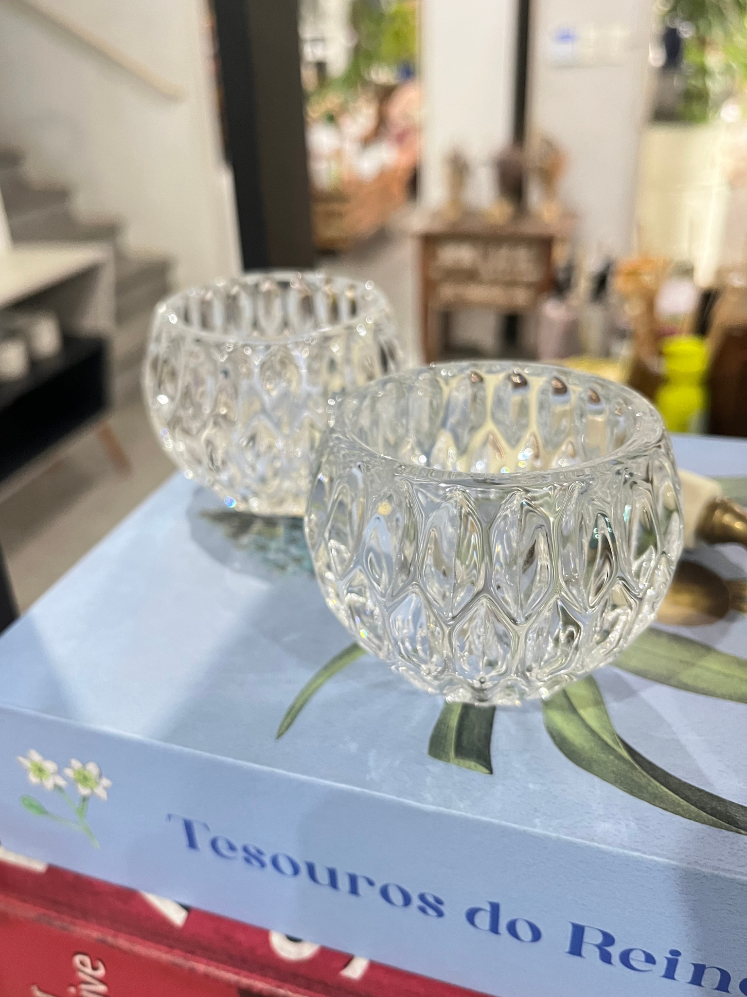 Vaso de vidro pequeno