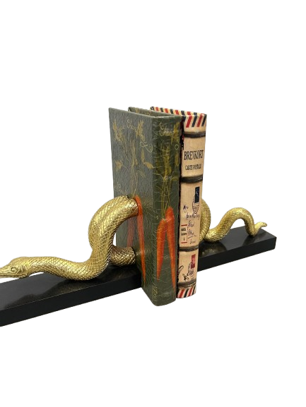 Aparador de Livro com 2 caixa de livro