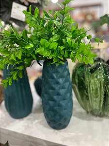 Conjunto Trio de gatos + Vaso com verdes artificiais