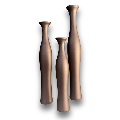 Trio Vaso Garrafa Decoração