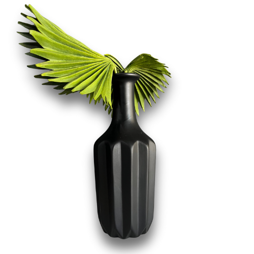 Vaso de Decoração em Murano com Planta Decoração