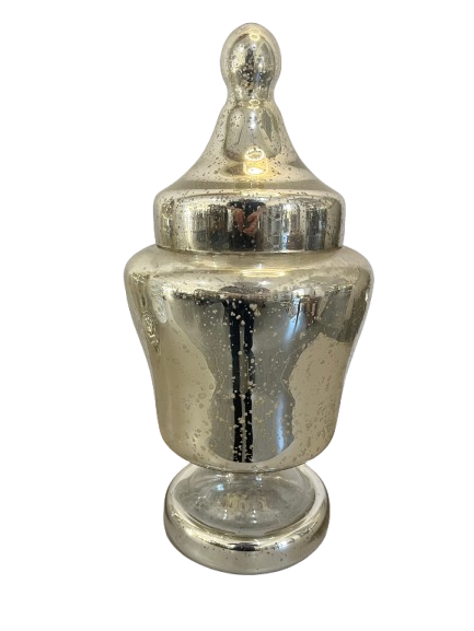 Pote Apotecário Espelhado Decorativo