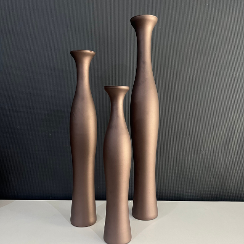 Trio Vaso Garrafa Decoração