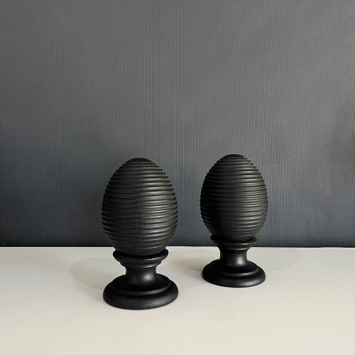 Conjunto 2 Pinhas Preta Decoração