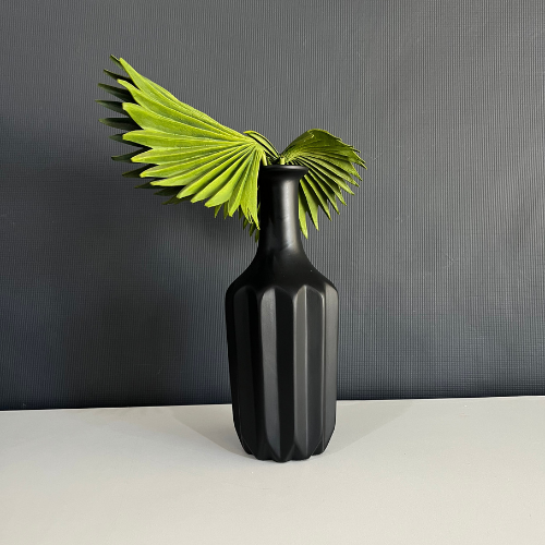 Vaso de Decoração em Murano com Planta Decoração