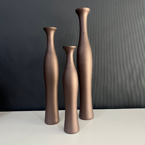 Trio Vaso Garrafa Decoração